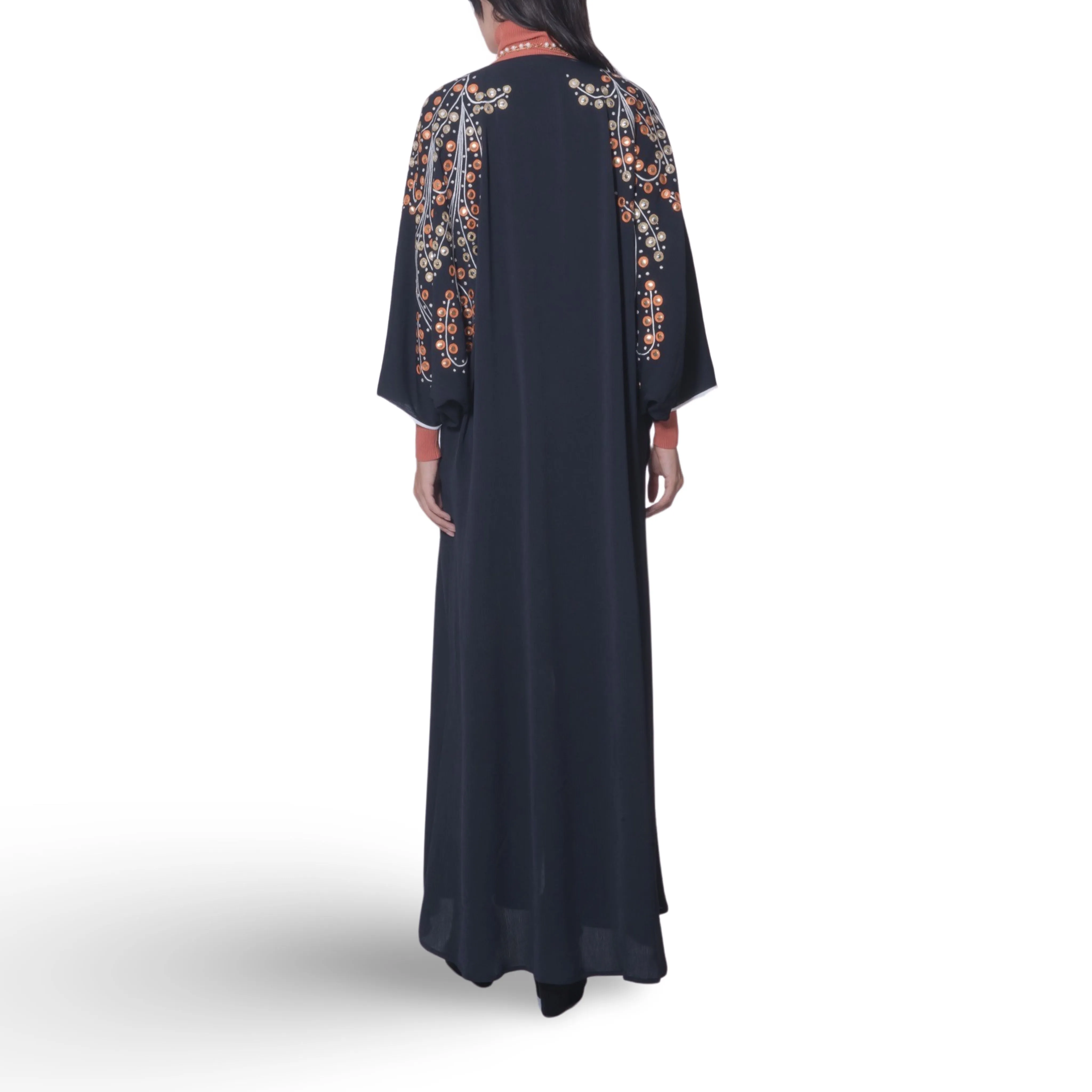Embroidery Embellishment Abaya
