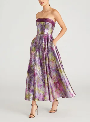 Eve Strapless Sequin Dress
