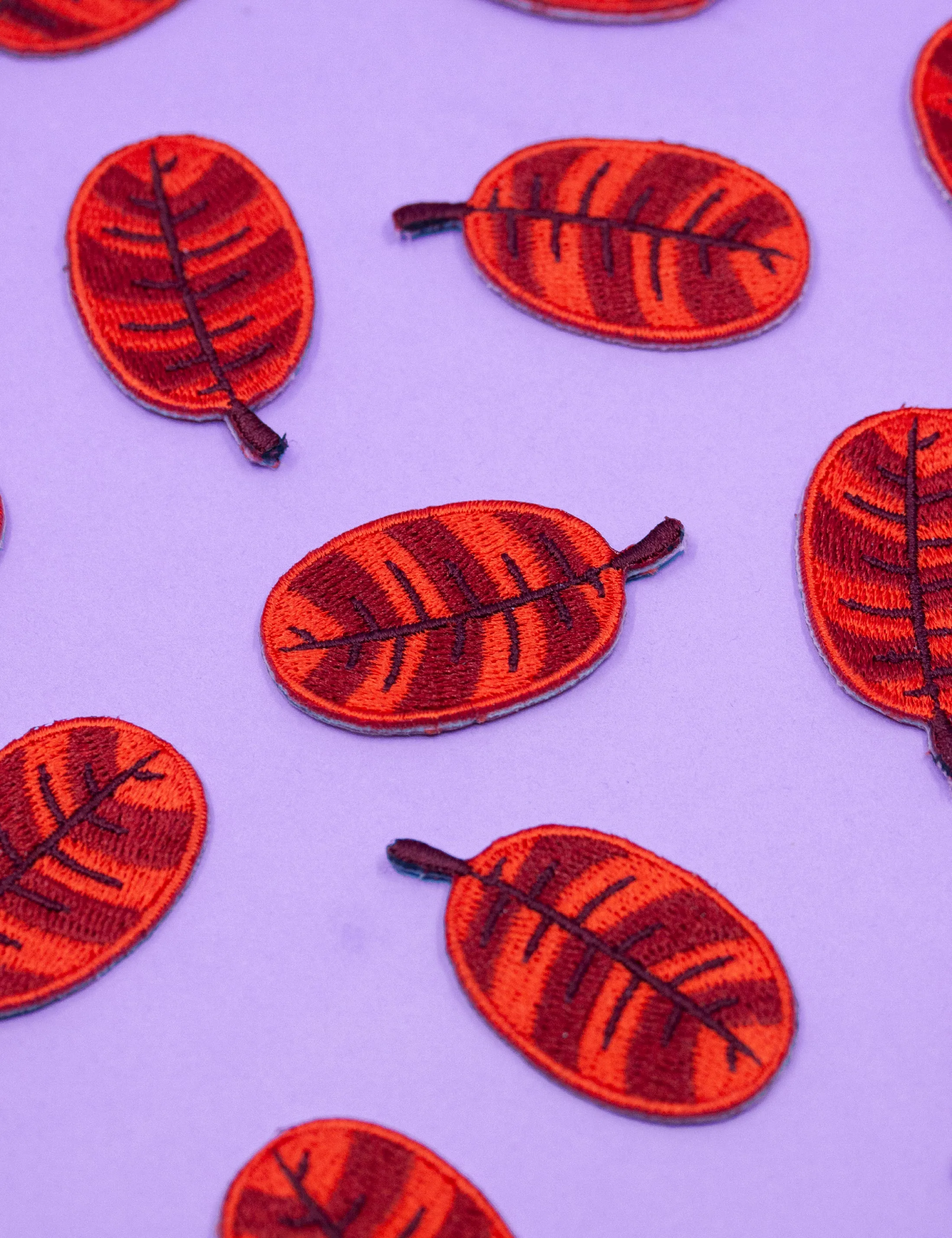 Fall leaves Patch set