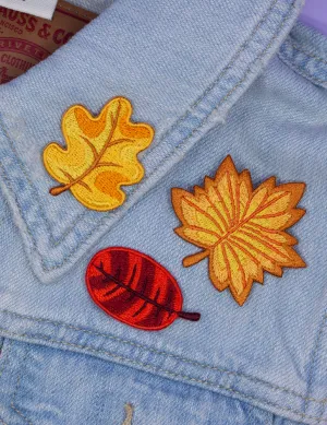 Fall leaves Patch set