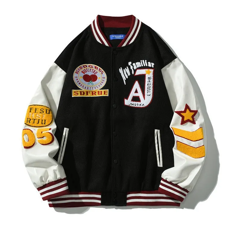 Loose Jackets unisex varsity bomber college
