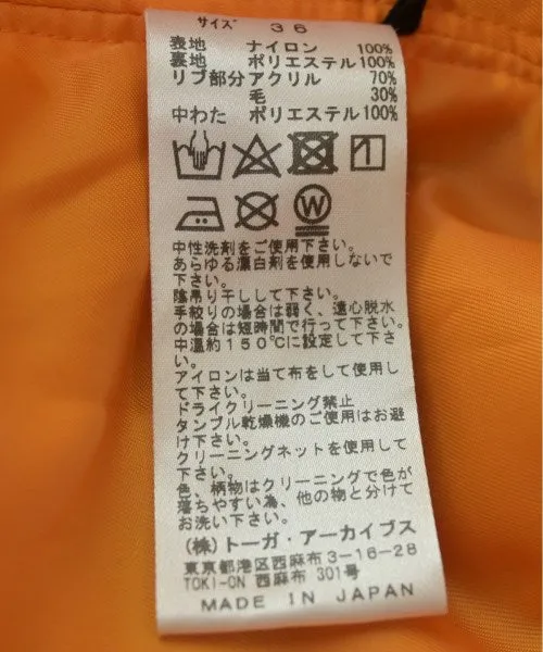 TOGA Millitary jackets